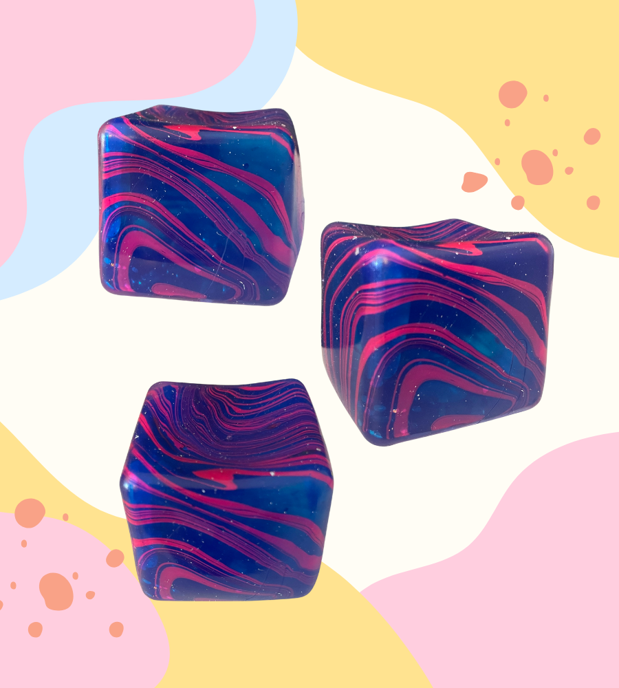 Squishy Swirl Cube