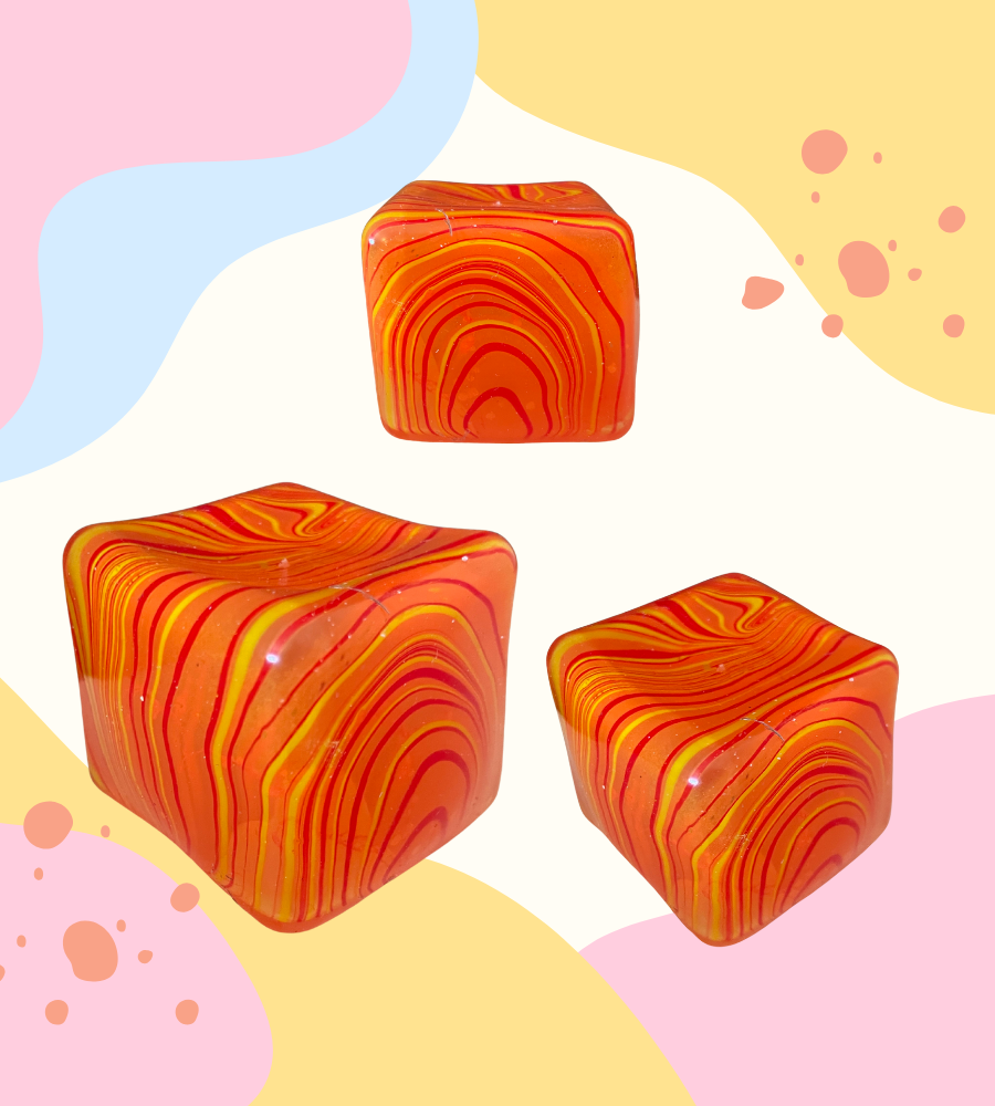 Squishy Swirl Cube