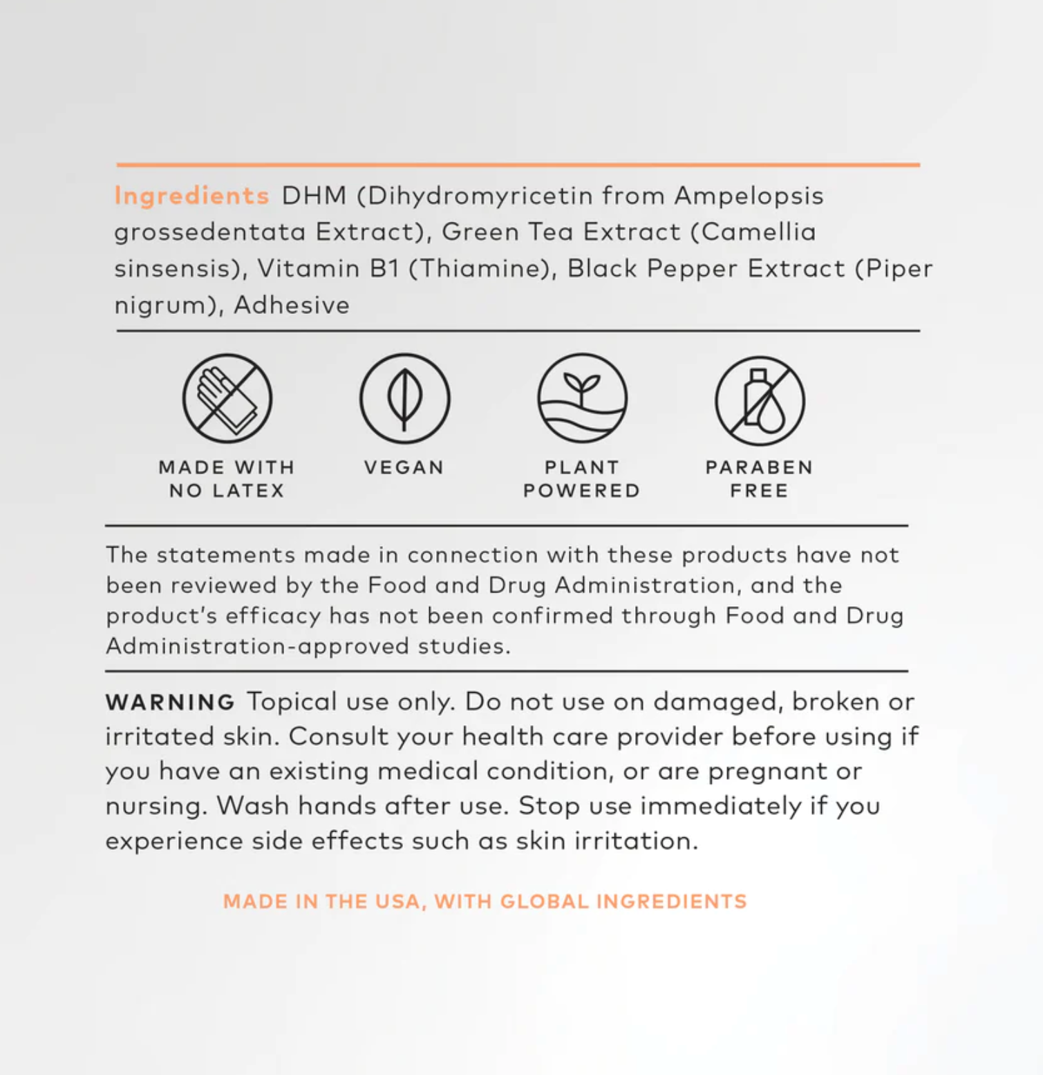 Single Wellness Patch