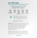 Un-Wrinkle Microdart Patches