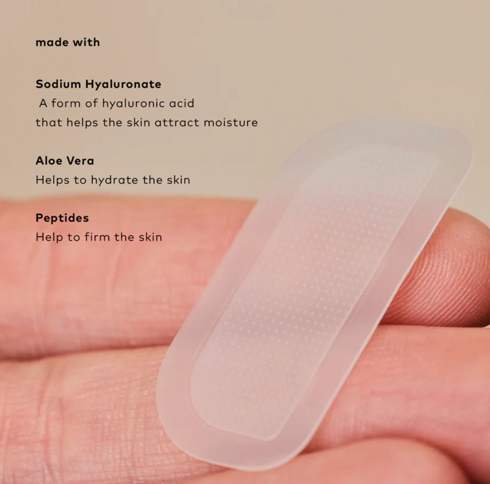 Un-Wrinkle Microdart Patches