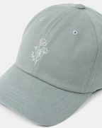 Flower Embroidery Peak Hat