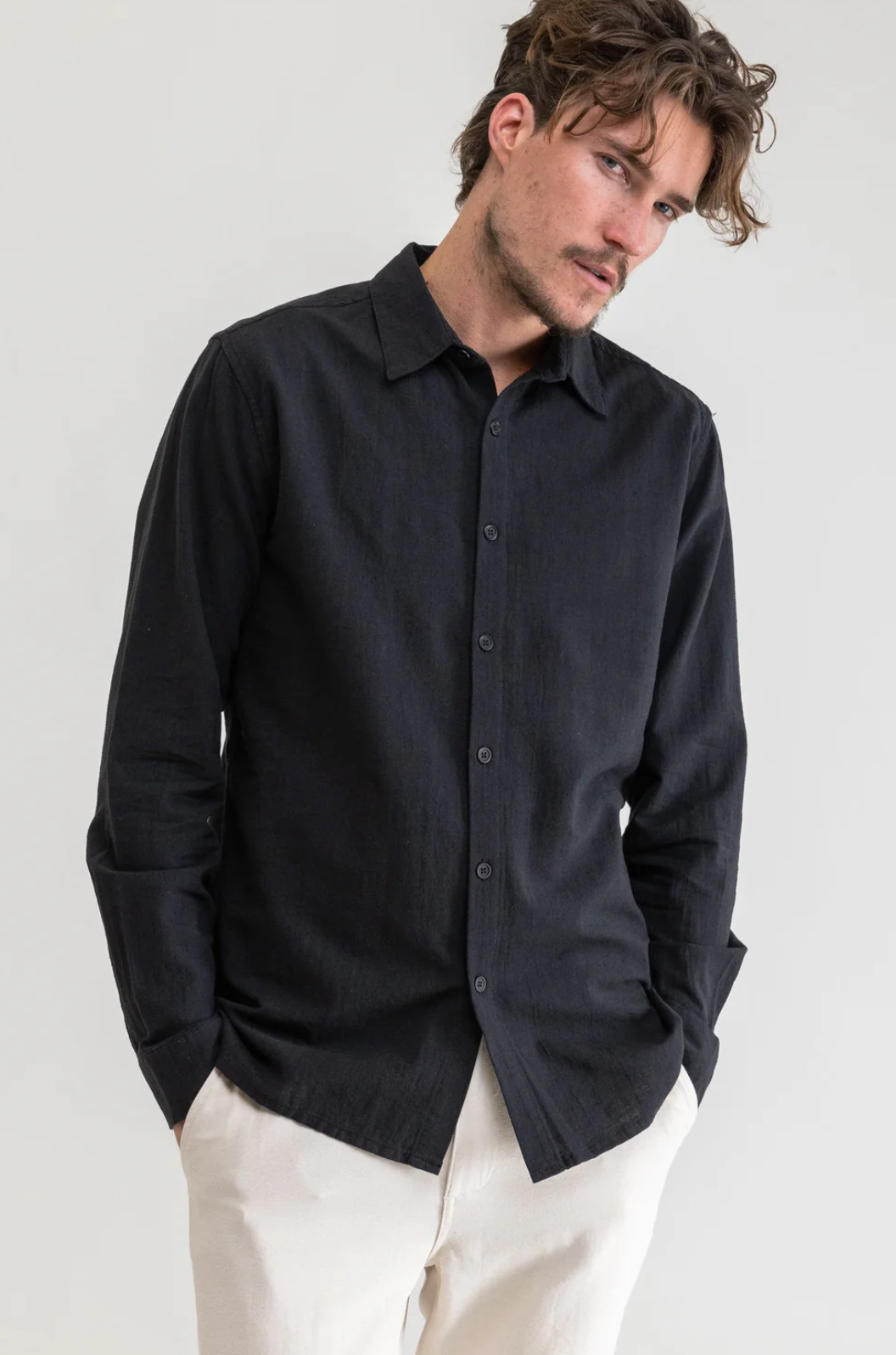 Classic Linen Long Sleeve Shirt