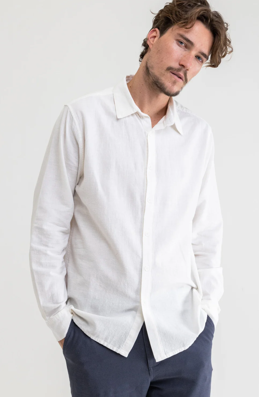Classic Linen Long Sleeve Shirt