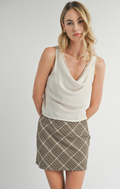 Gossip Girl Plaid Mini Skirt