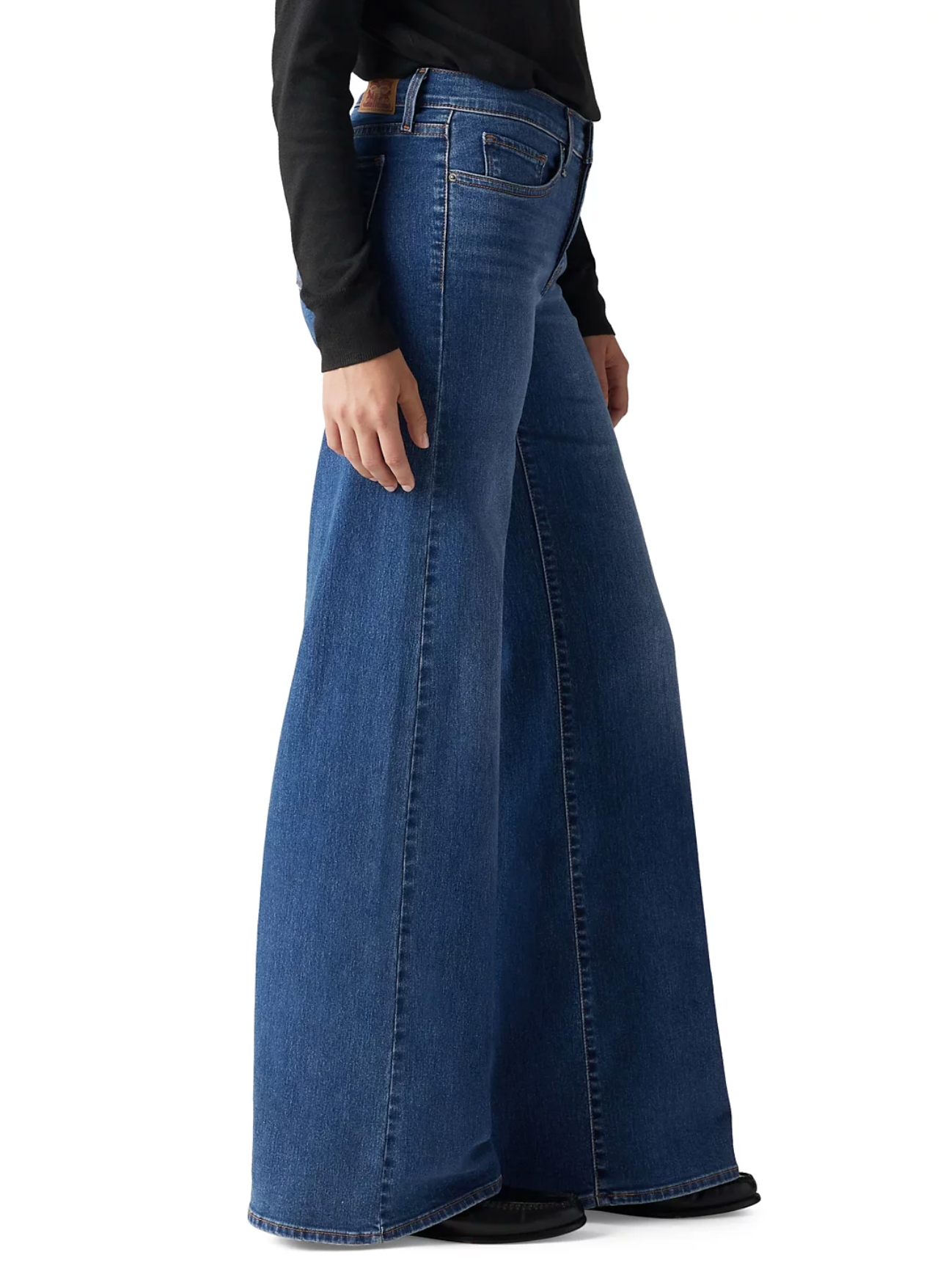 318 Shaping Stellar-Stretch Wide-Leg Jeans