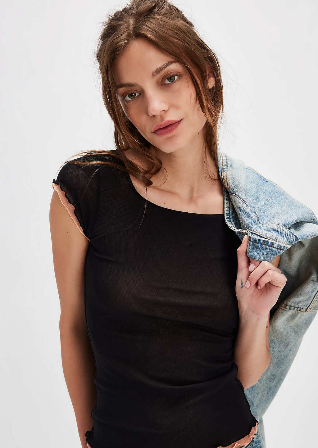 Double Take Mesh Tee