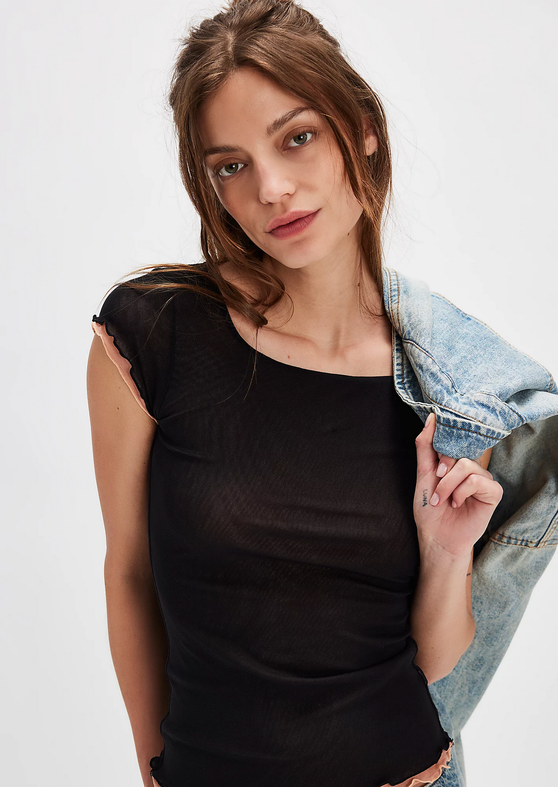 Double Take Mesh Tee