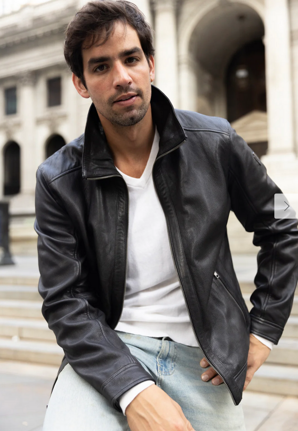 Thees Leather Jacket