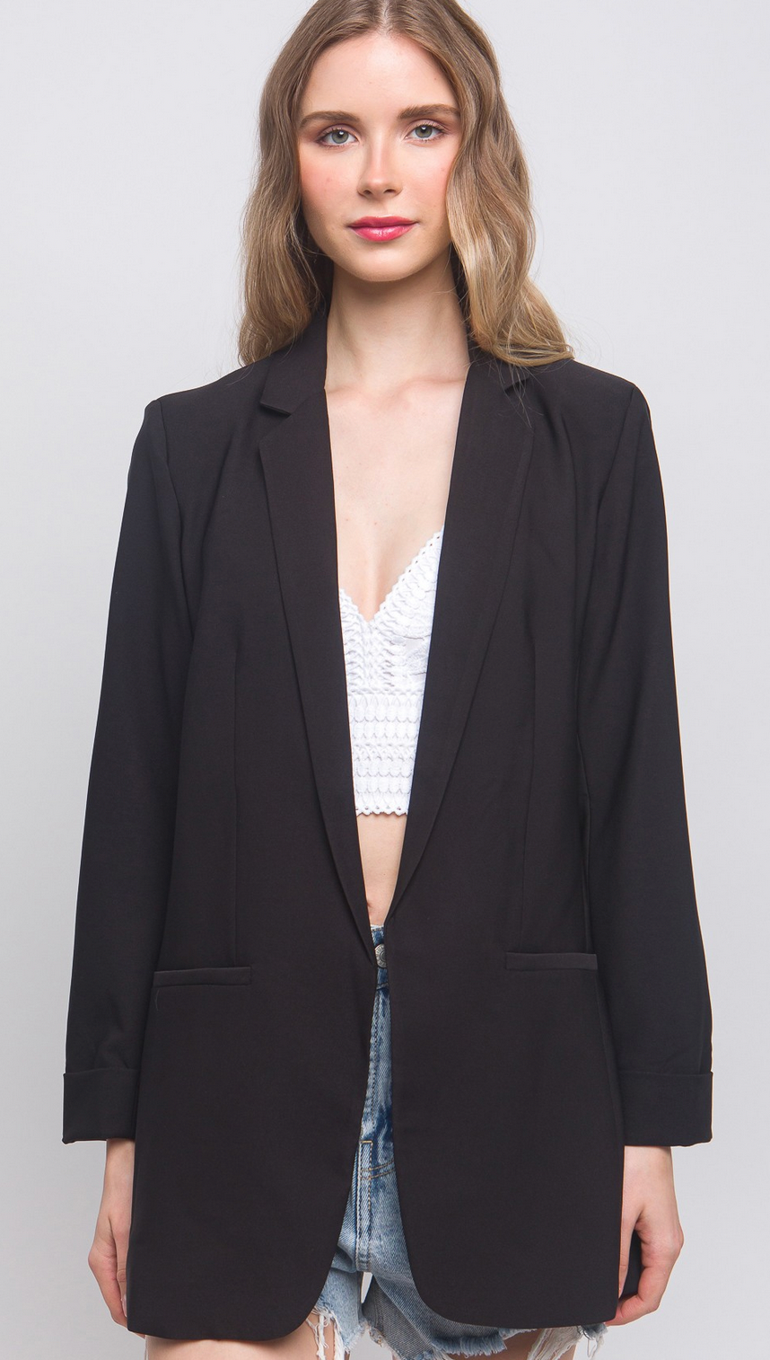 Harper Draped Blazer