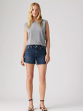 A-line Mid Rise Shorts