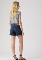 A-line Mid Rise Shorts