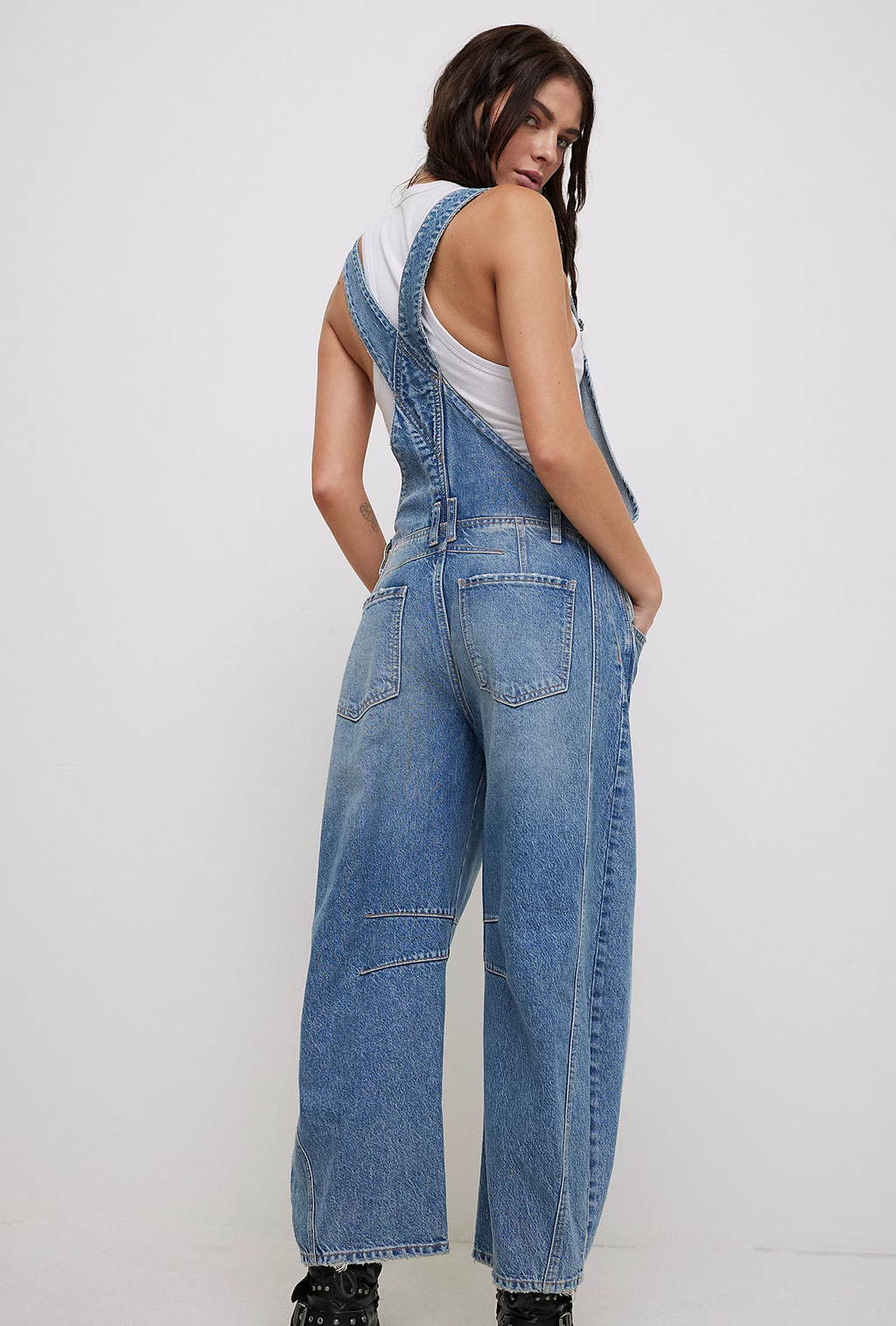 Good Luck Barrel Overalls