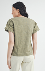 Sagewood V-Neck Tee