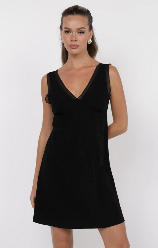 My Heart Crepe Mini Dress