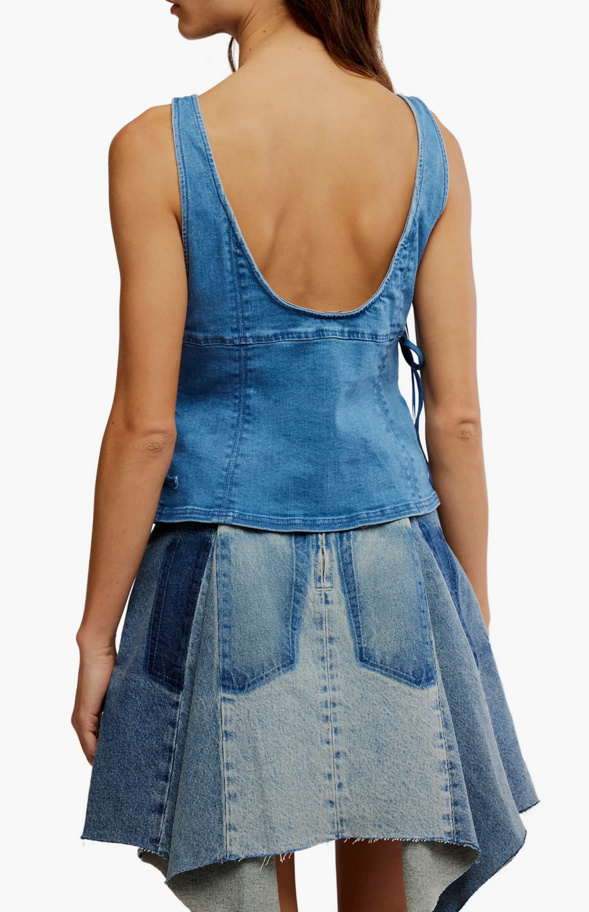 Not My Fault Corset Top