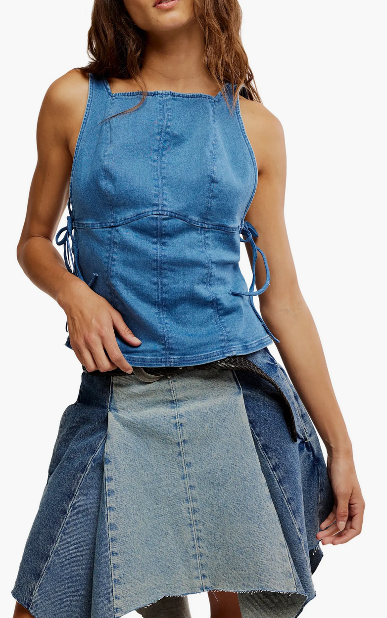 Not My Fault Corset Top