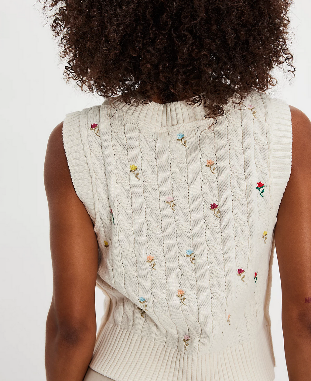 Plumeria Floral Vest