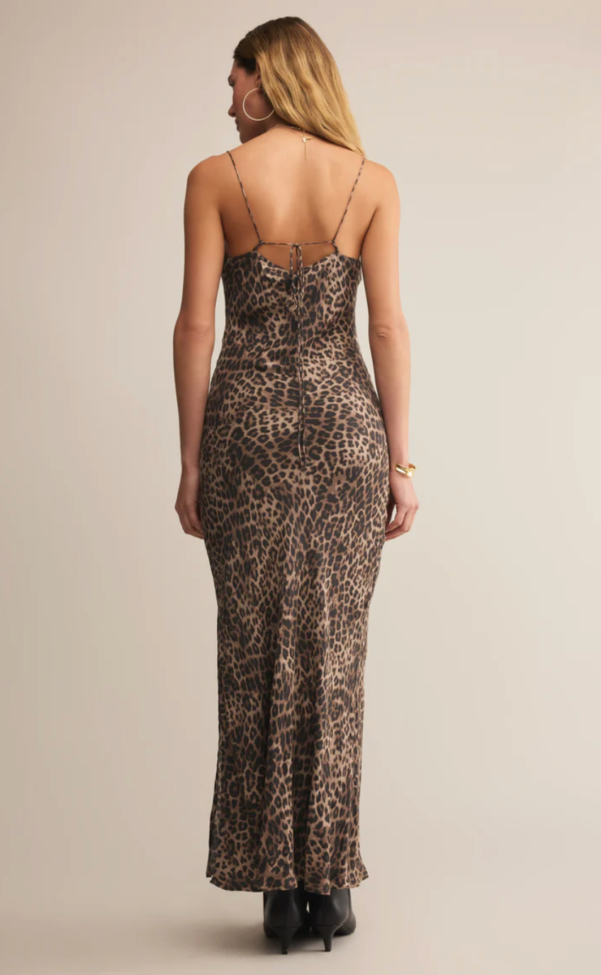 Cielo Leopard Midi Dress