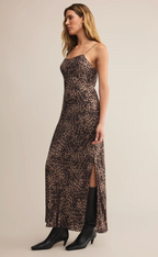 Cielo Leopard Midi Dress