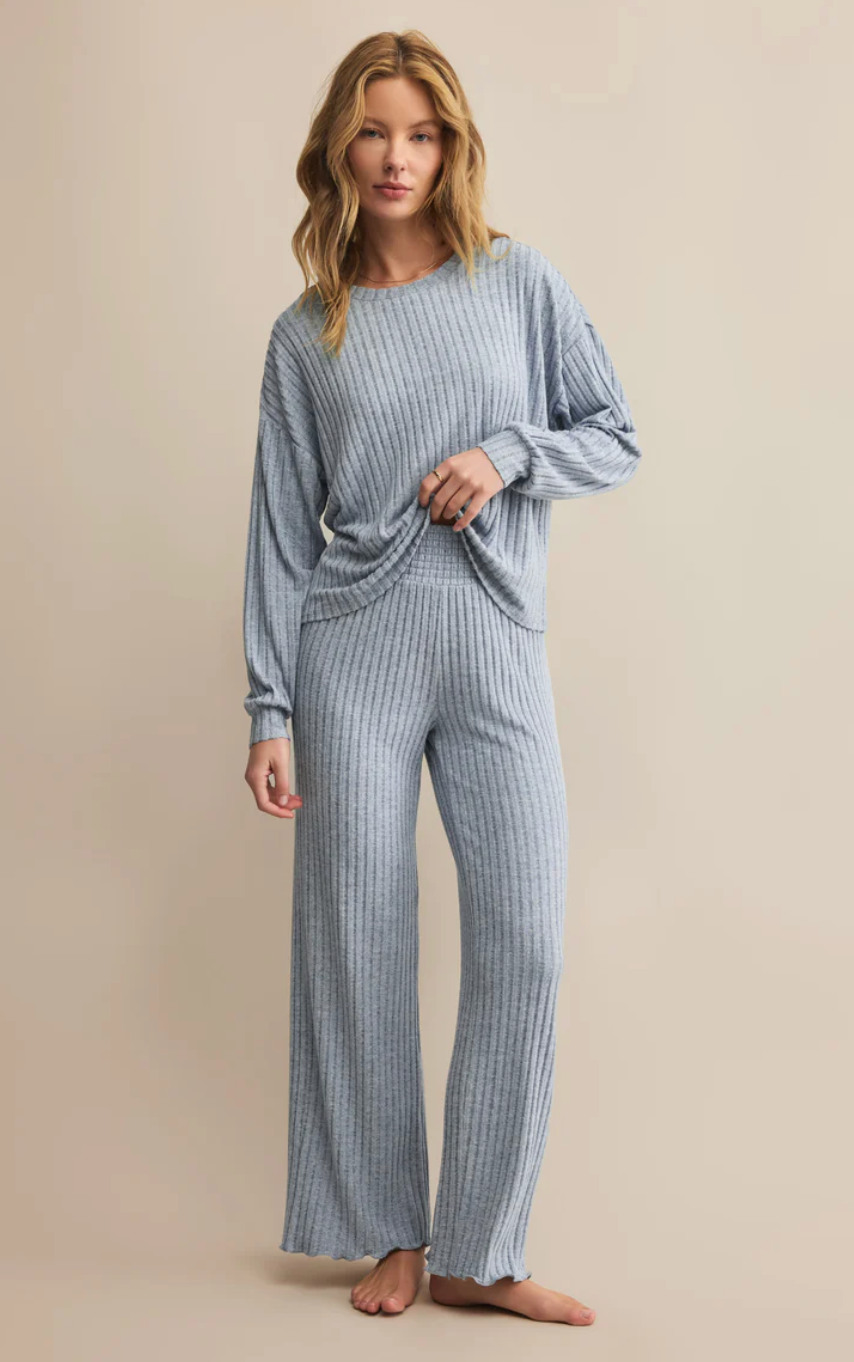 Dawn Smocked Rib Pant