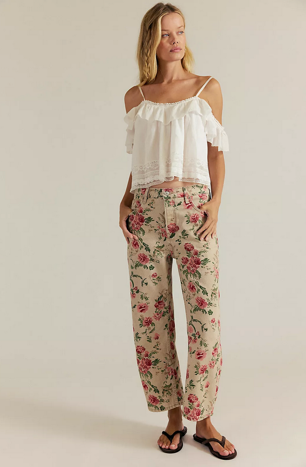 Deep Trance Printed Jeans