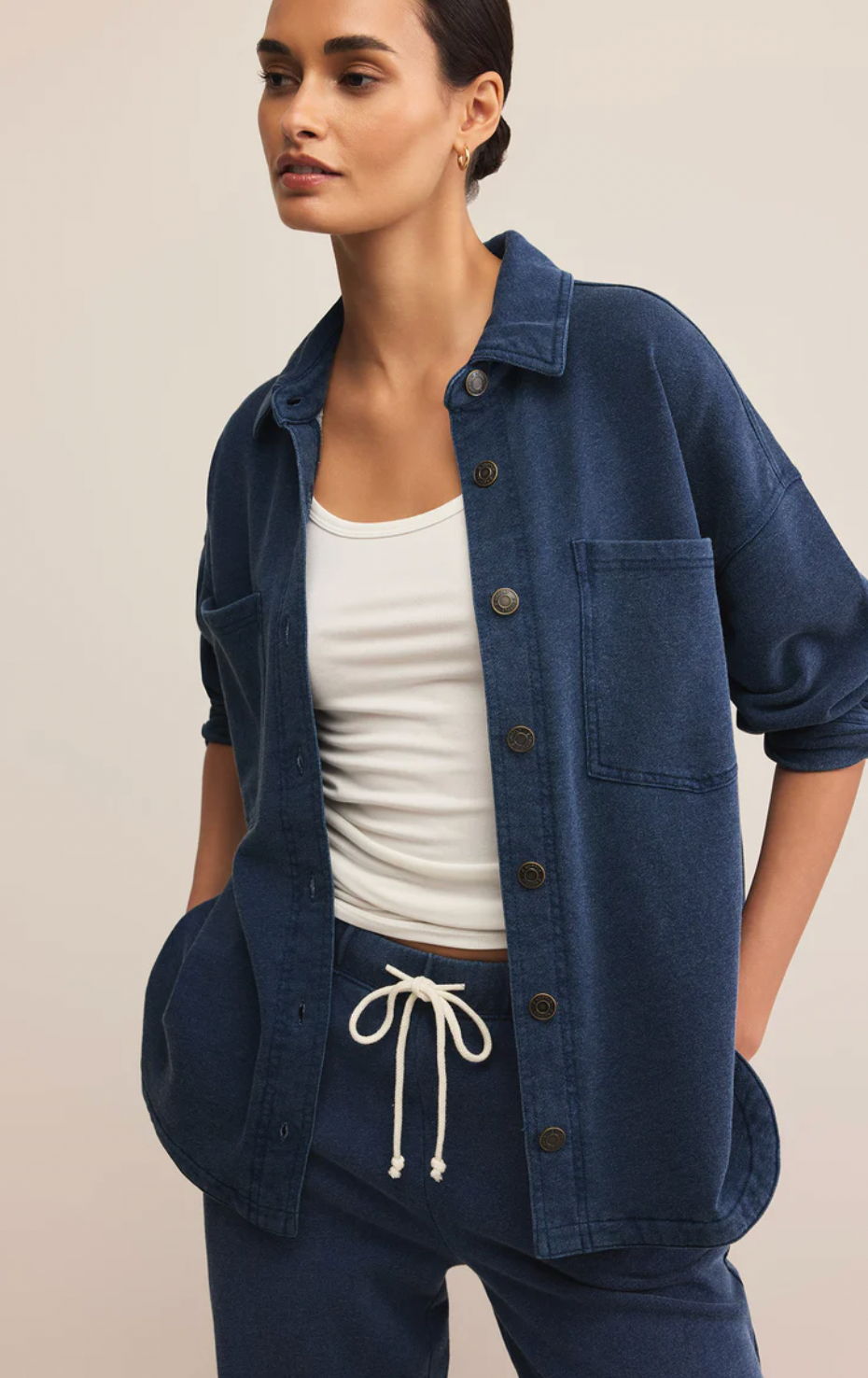 All Day Knit Denim Jacket