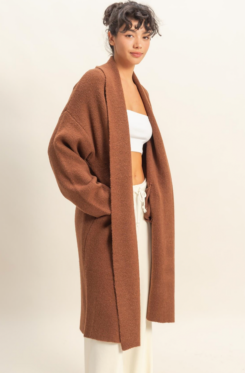 Longline Duster Sweater