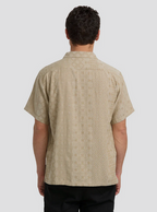 Needle Garage Jacquard Short Sleeve Shirt
