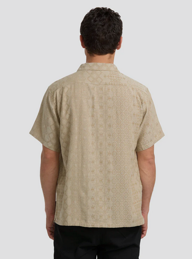 Needle Garage Jacquard Short Sleeve Shirt