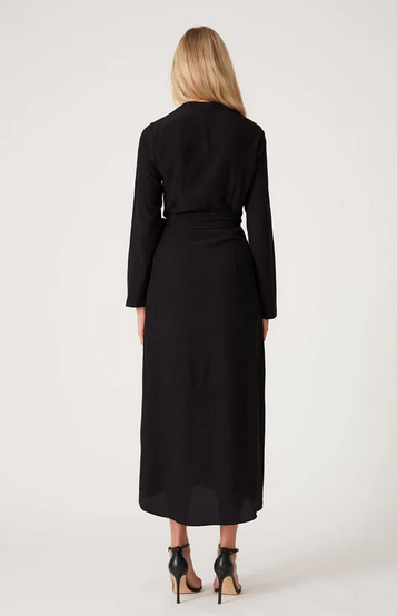 Anais Midi Wrap Dress