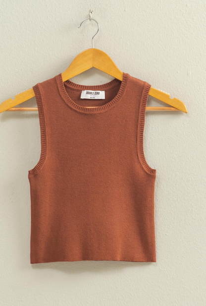 Rust Revival Knit Tank