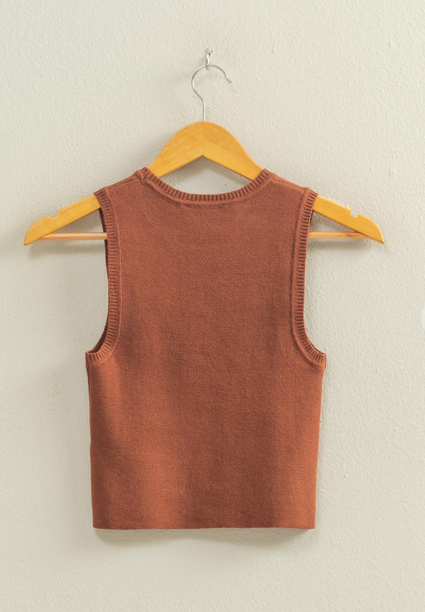 Rust Revival Knit Tank
