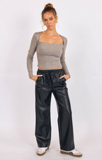 Cliffside Long Sleeve Knit Top