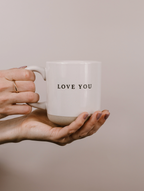 Love You Stoneware Mug