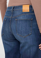 Performance Denim Mid Rise Straight