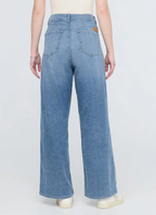 Performance Denim Lite Pleated Pant