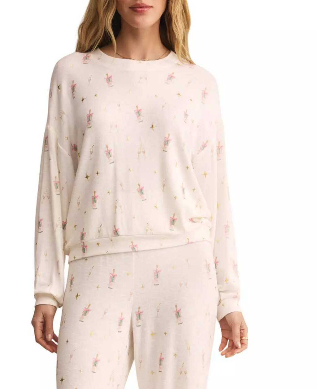 Champ Long SLeeve Pajama Top