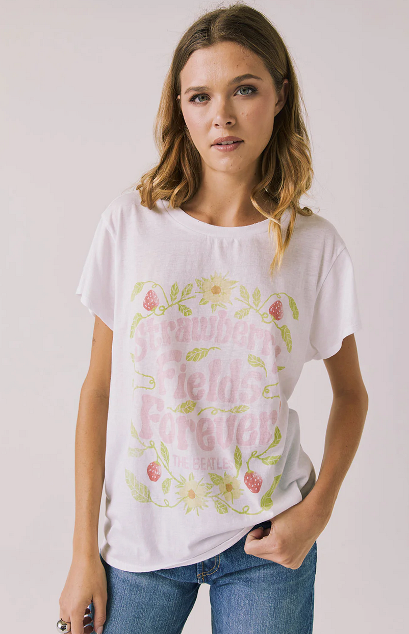 The Beatles Strawberry Fields Forever Tee