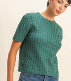Willow Cable Knit Tee