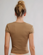 Wait A Minute Rib Baby T-Shirt