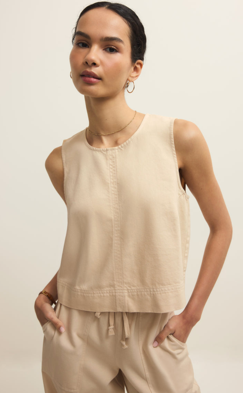 Sun Seeker Twill Tank