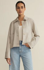 Dillon Faux Suede Jacket