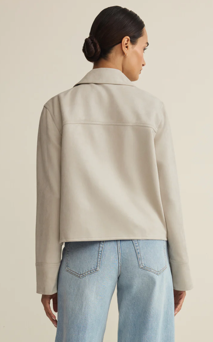 Dillon Faux Suede Jacket
