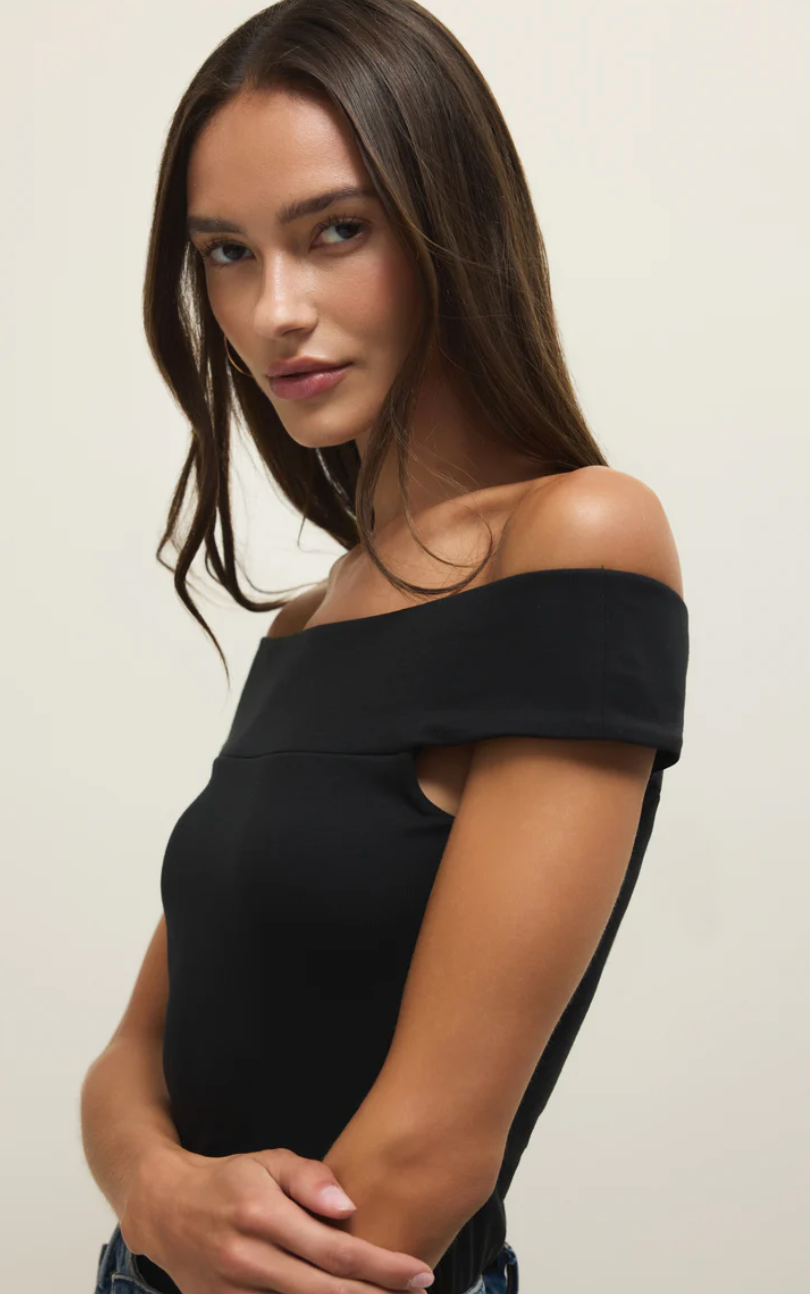 Second Skin Off Shoulder Top