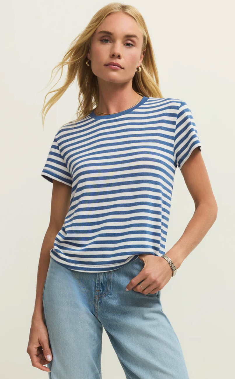 Tourist Airy Striped Tee