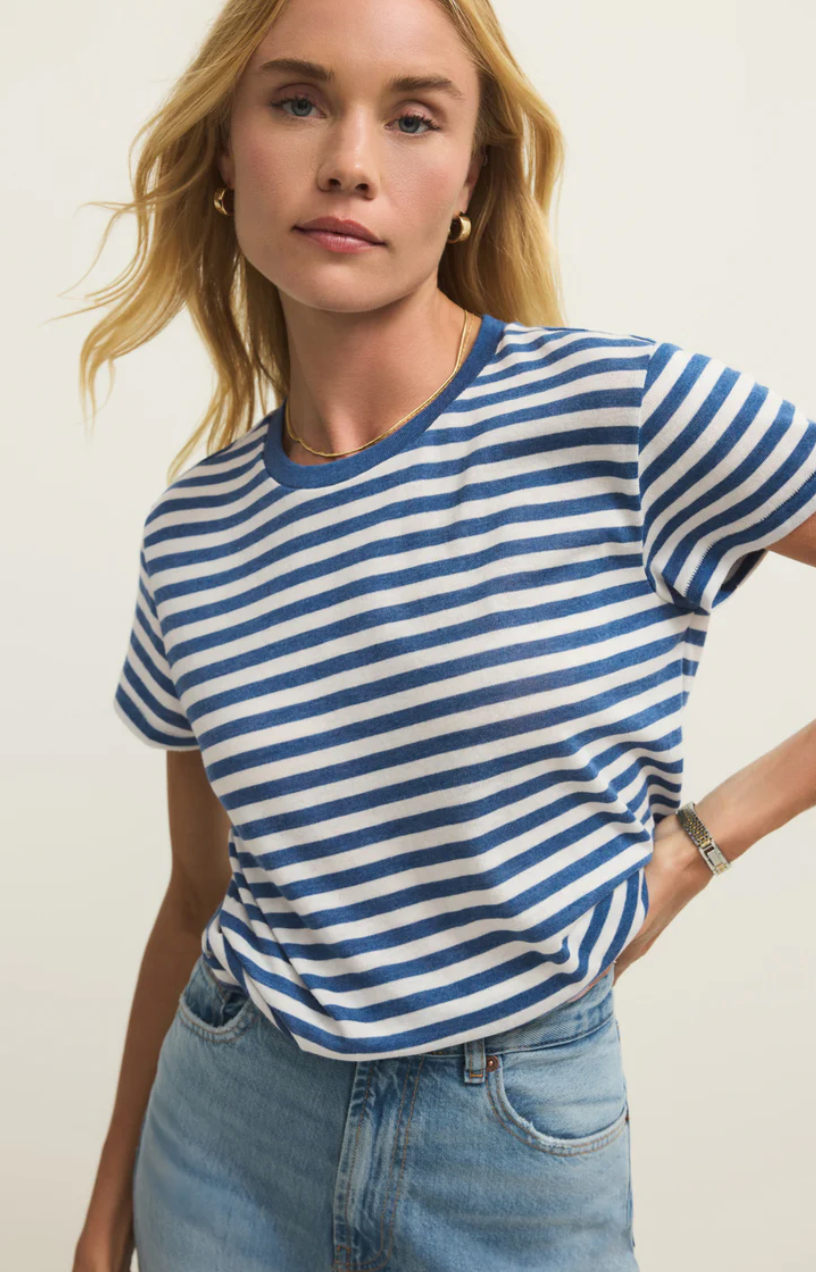 Tourist Airy Striped Tee