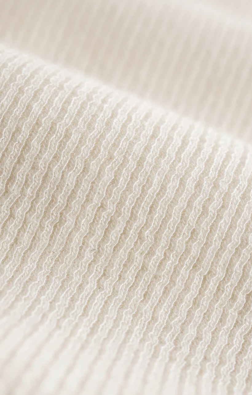 Ferris Cropped Henley Top