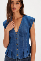 Dylan Denim Vest