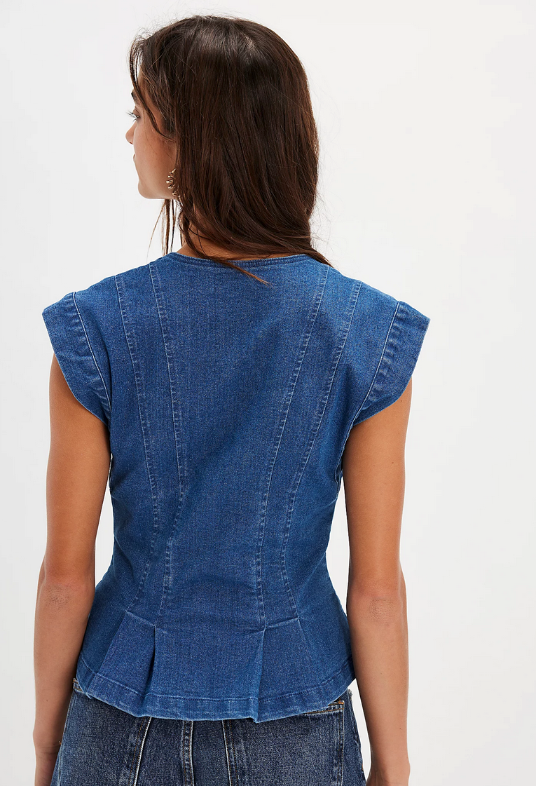 Dylan Denim Vest